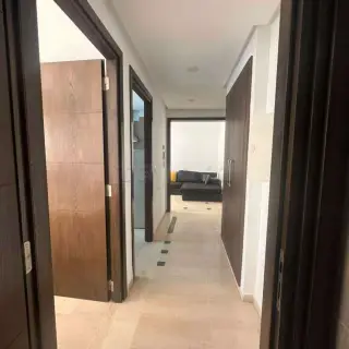 Appartement S+1 de 62 m² en résidence gardée à Aïn Zaghouan