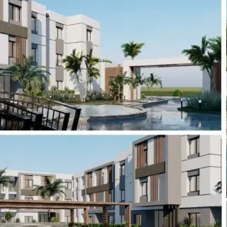 Appartements neufs sur plan du S+1 au S+3 en résidence avec piscines