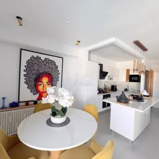 Duplex S+2 meublé avec piscine privée et vue mer à Madfoun — photo 5