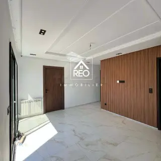 Appartement S+2 de luxe de 85 m² avec terrasse de 30 m², La Nouvelle Soukra