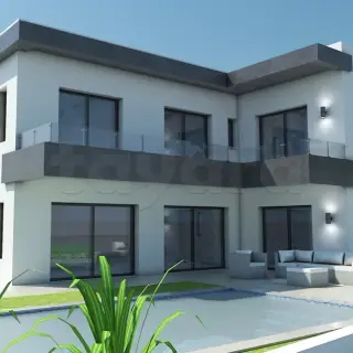 Villa S+4 sur terrain de 450 m² à Hammamet Sud — photo 2