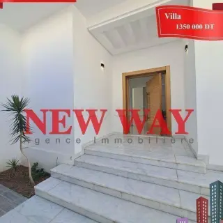 Villa neuve de style américain à l'angle à Sahloul