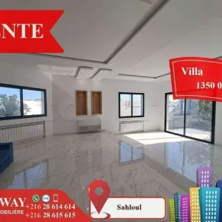 Villa neuve de style américain à l'angle à Sahloul — photo 3
