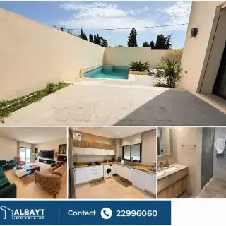 Triplex S+3 de 350 m² avec jardin privatif et piscine