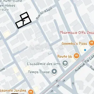 Terrain de 750 m² en cité résidentielle, vente par lots possible