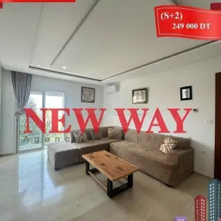 Appartement lumineux de 100 m² avec balcon et parking en sous-sol