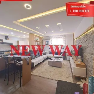 Immeuble de cinq logements sur quatre niveaux, Cité Riadh