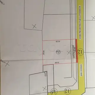 Terrain de 1 167 m² à Sahloul, titre bleu, route de Kalâa Sghira — photo 3