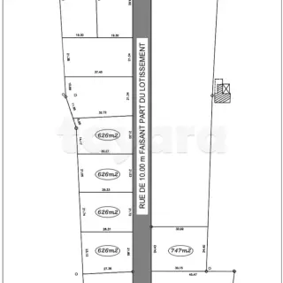 Lotti di terreno da 626 a 1617 m² a Kassas Yaich, titolo fondiario