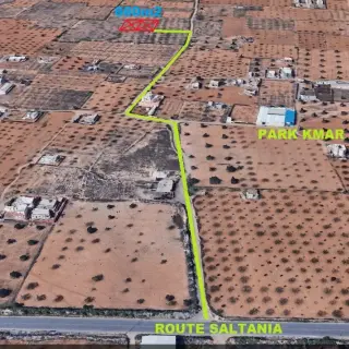 Lots de terrain de 626 à 1617 m² à Kassas Yaïch, titre foncier — photo 2