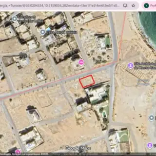 Terrain de 430 m² en 2e position de la mer à Hergla