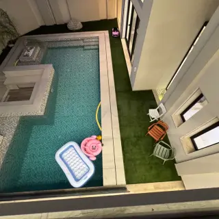 Villa S+3 neuve haut standing avec piscine, route de Saltania — photo 4