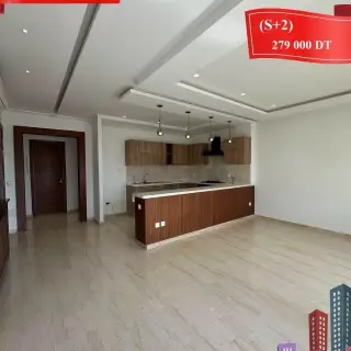 Appartement S+2 lumineux de 85 m² avec trois balcons à Sousse — photo 3