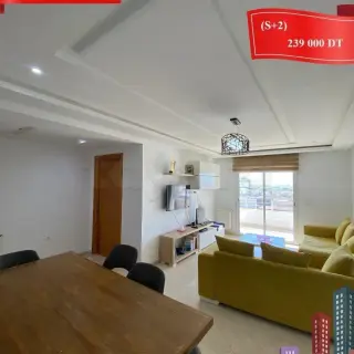 Appartement S+2 de 110 m² avec balcon au sixième étage à Sousse — photo 3