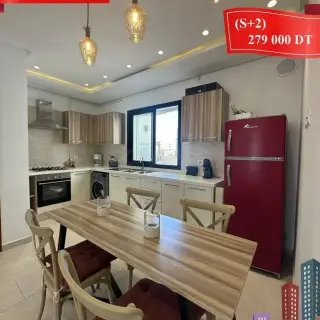 Appartement S+2 de 85 m² avec balcon à Sousse — photo 4