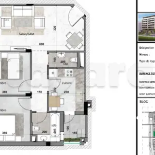 Appartements S+2 très haut standing à Ain Zaghouan, direct promoteur — photo 5