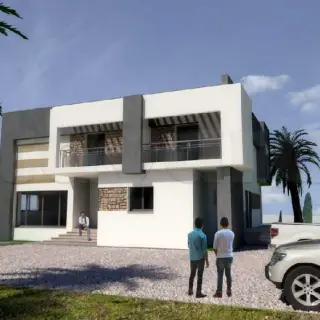 Villa de standing avec 4 chambres sur un vaste terrain à Sidi Fraj — photo 3