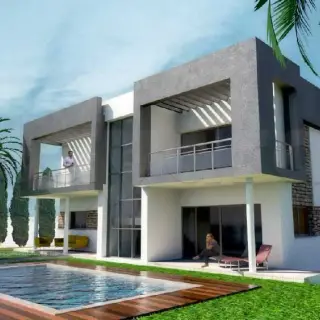 Villa de standing avec 4 chambres sur un vaste terrain à Sidi Fraj — photo 4