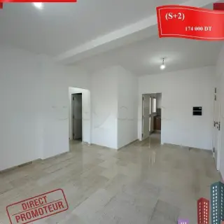 Appartement S+2 lumineux de 92 m² en direct promoteur, Cité Rayhane — photo 2