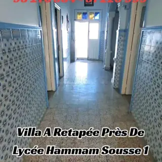 Villa de trois chambres avec grande terrasse à Hammam Sousse — photo 3