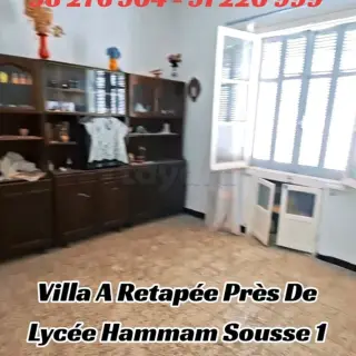 Villa de trois chambres avec grande terrasse à Hammam Sousse — photo 5