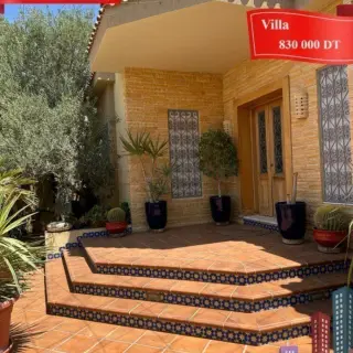 Villa de plain-pied d'angle avec jardin et garage à Akouda — photo 2