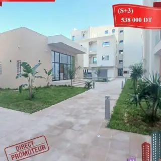 Appartement de 133 m² en résidence neuve avec piscine, près de la mer à Kantaoui — photo 3