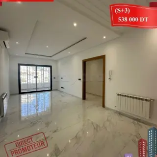 Appartement de 133 m² en résidence neuve avec piscine, près de la mer à Kantaoui — photo 4