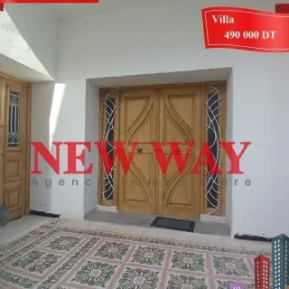 Villa with 3-bedroom ground floor and garden level in Sousse