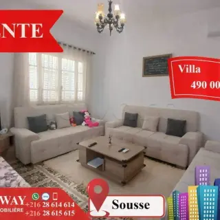 Villa de plain-pied S+3 avec rez-de-jardin à Sousse — photo 3