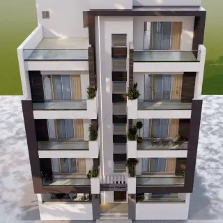 Appartement S+2 de 100 m² à 3 minutes de la plage à Kélibia