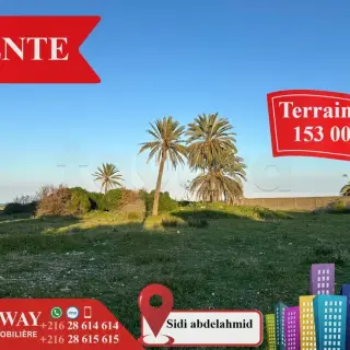Terrain constructible de 286 m² en lotissement viabilisé à Sidi Abdelhamid — photo 2