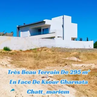 Terrain de 294 m² à vendre à Chatt Mariem, emplacement calme — photo 3