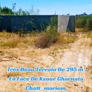 Terrain de 294 m² à vendre à Chatt Mariem, emplacement calme — photo 4