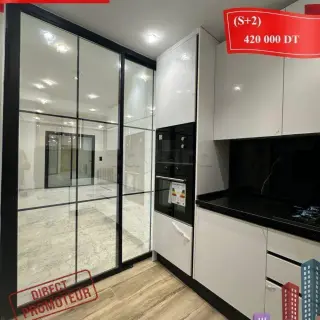 Appartement S+2 de 106,94 m² en direct promoteur, résidence gardée à Khezama — photo 2
