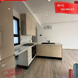 Appartement de 60 m² au quatrième étage avec parking, résidence gardée à Sahloul — photo 5