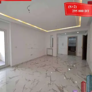 Appartement S+2 au rez-de-chaussée en résidence gardée à Sahloul — photo 3