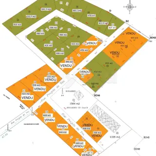 Lots de terrain en résidence clôturée et sécurisée à Mornag