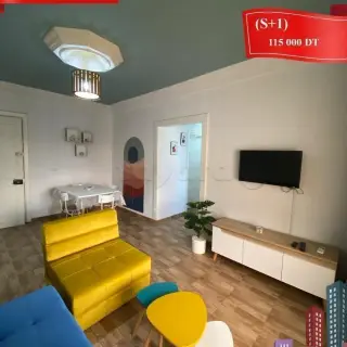 Appartement S+1 rénové et meublé de 88 m² — photo 2