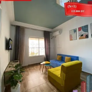 Appartement S+1 rénové et meublé de 88 m² — photo 3