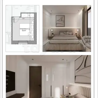 Appartement S+2 de 125,40 m² en cours de construction — photo 4