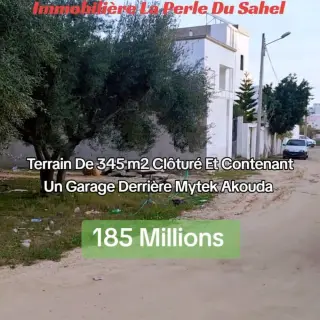 TERRAIN CLOTURÉ CONTENANT UN GARAGE DERRIÉRE MYTEK AKOUDA  — photo 2