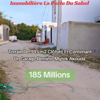 TERRAIN CLOTURÉ CONTENANT UN GARAGE DERRIÉRE MYTEK AKOUDA  — photo 3