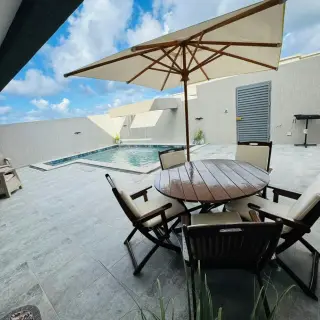 Villa avec piscine privée et garage, à 100 m de la plage à Kerkouane — photo 5