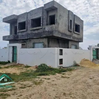  Maison en cours de construction à 600 mètres plage  Kerkouane Kelibia  — photo 2