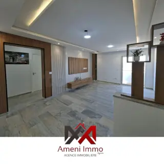 Appartement S+3 neuf très haut standing de 132 m² au 2e étage à El Mourouj 4