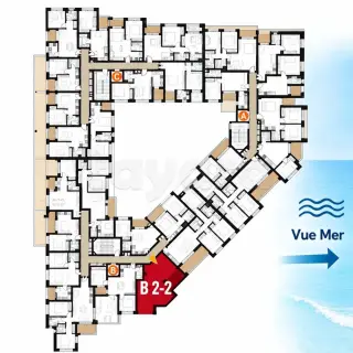 À vendre Appartement S+2 Avec Vue Sur Mer Dans Une Résidence à Sidi Mahersi, Nabeul — photo 5