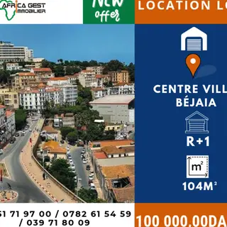 Apartment for rent in Béjaïa – 104 m²