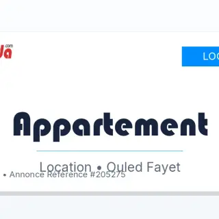 Location Appartement à Sorepim Ouled fayet centre ville Alger