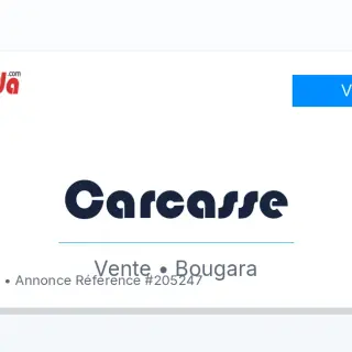 Vente Carcasse à Boussedra ville de bougara Blida